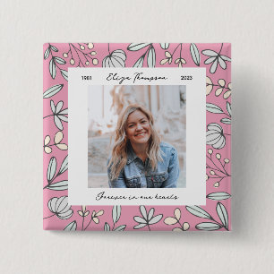 Gedenkstätte für Blumengärten Button