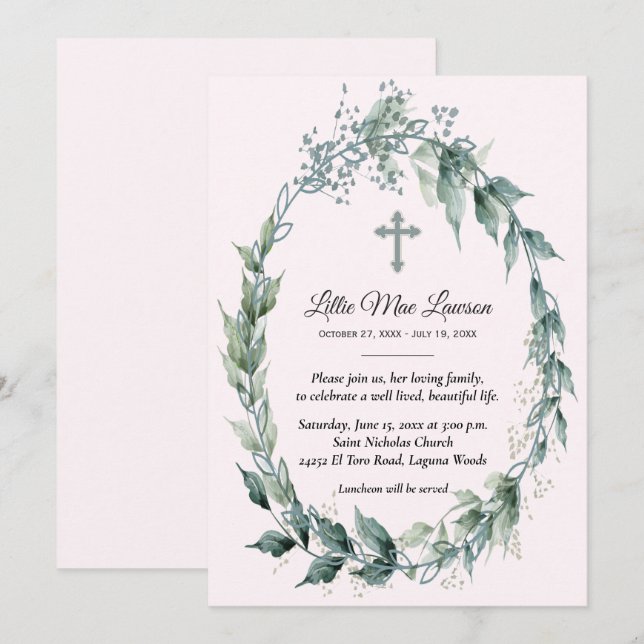 Gedenkstätte für Blumenkraut Pink (Vorne/Hinten)