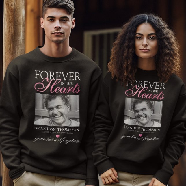 Gedenkstätte für das Schwarz-Rosa-Beerdigung-Foto Sweatshirt (Von Creator hochgeladen)