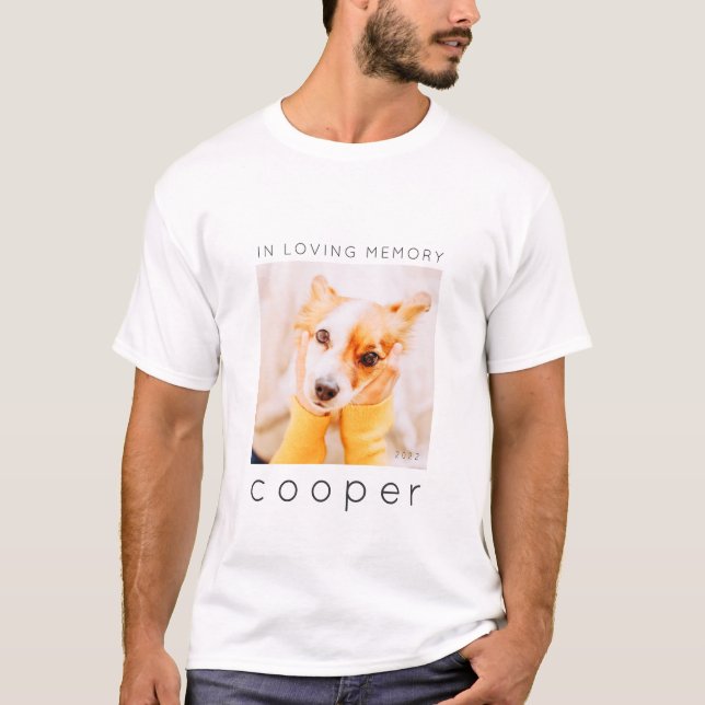 Gedenkstätte für die Liebe Erinnerung Modernes Fot T-Shirt (Vorderseite)