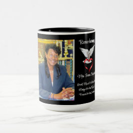 Gedenkstätte für geliebte, vermisste und vererbte  tasse