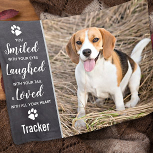 Gedenkstätte für Haustierhund Lächelte Lachte Geli Fleecedecke
