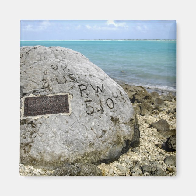 Gedenkstätte für Kriegsgefangene auf Weckend Insel Magnet (Vorne)