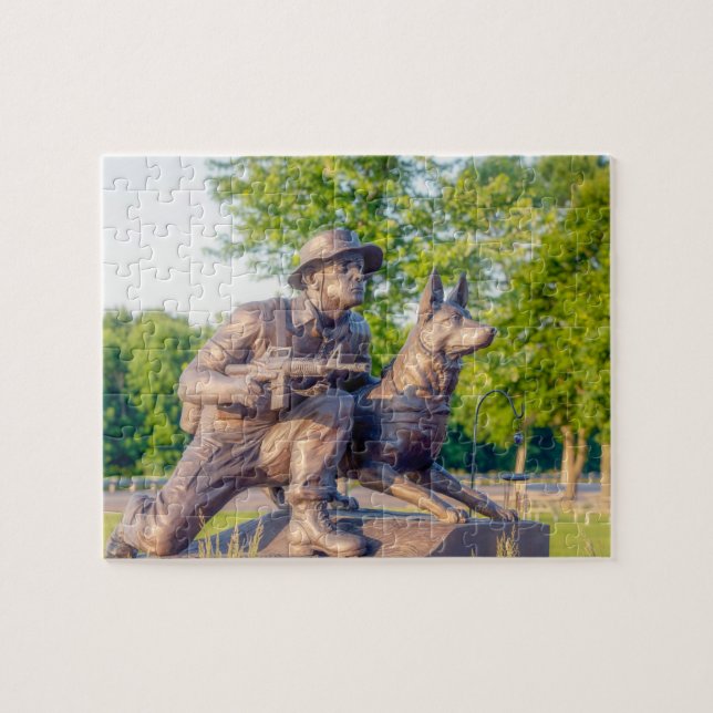 Gedenkstätte für Militärhunde (Horizontal)