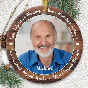 Gedenkstätte für rustikale Erinnerungen Personal Keramik Ornament