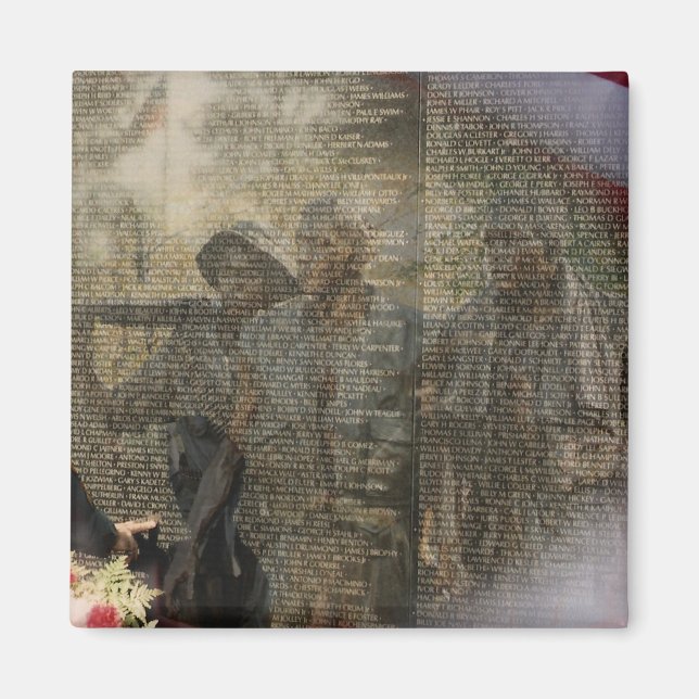 Gedenkstätte für Vietnamveteranen Magnet (Vorne)