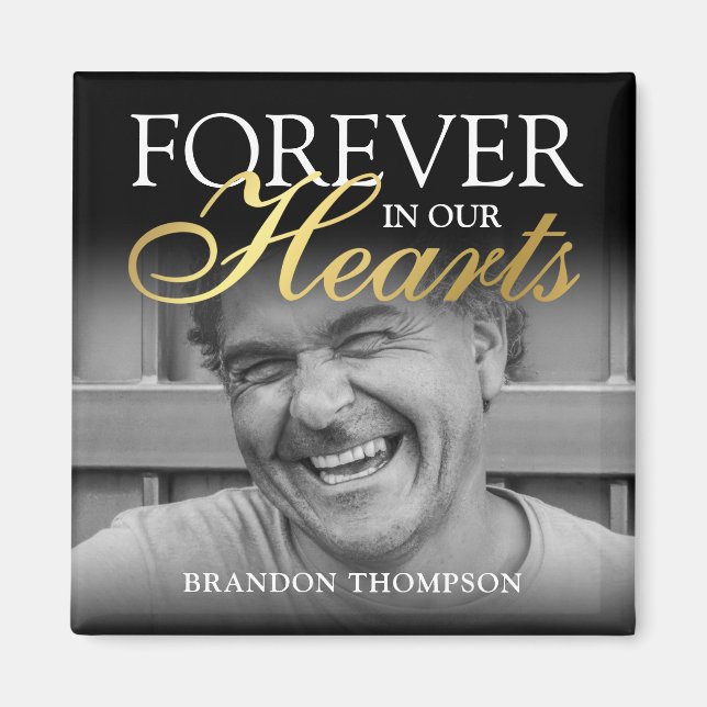 Gedenkstätte zum Schwarzen Foto Magnet (Vorne)