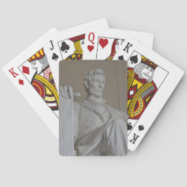 Gedenkstatue Lincoln Spielkarten