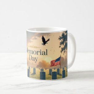 Gedenktafel - Ehrerbietung für Amerikaner Kaffeetasse