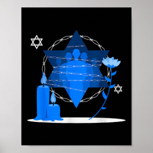 Gedenktag an den Holocaust - Yom Hashoah Poster