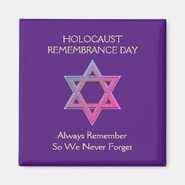 Gedenktag des Holocaust Magnet