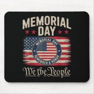 Gedenktag Ehre und Erinnerung Veteranen Tag 2025 Mousepad