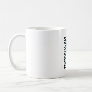 Gedenktag Erinnern Und Ehren Tribute Vector Des Kaffeetasse