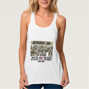 Gedenktag Murph Workout Vintage Vector Shirt_1 Tank Top