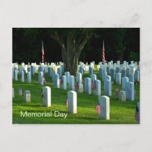 Gedenktag Nationalfeiertag Friedhof Natchez Postkarte