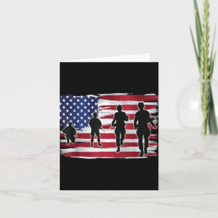 Gedenktag Patriotic Vielen Dank Veterans Leben Karte