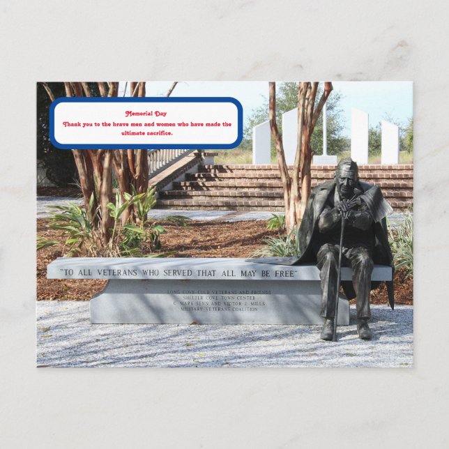 Gedenktag Postkarte (Vorderseite)