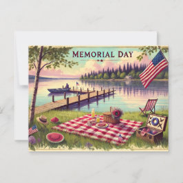 Gedenktag (USA) Postkarte