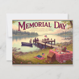 Gedenktag (USA) Postkarte