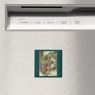 Gedenktag zur Vintagen Ehrung Magnet