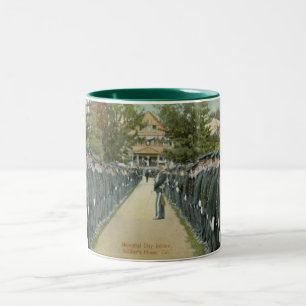 Gedenktagsüberprüfung Zweifarbige Tasse