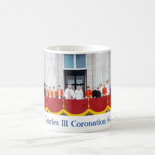 Gedenktasse zur Krönung von König Charles III Kaffeetasse
