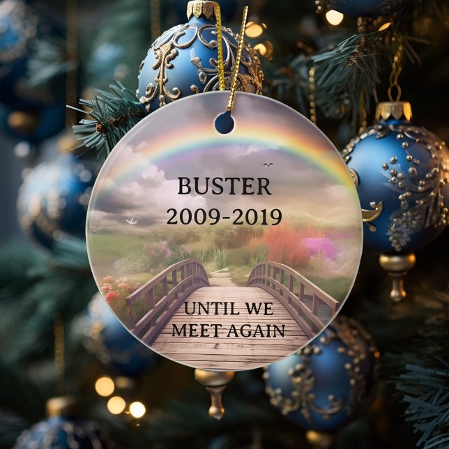 Gedenkverlust der Rainbow Bridge Keramik Ornament (Von Creator hochgeladen)