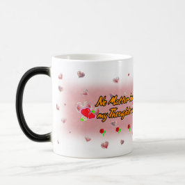 Gedicht auf einem Keramik-Kaffee Verwandlungstasse