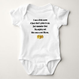Gedicht "Ich bin ein kleiner Akkorn" Baby Strampler