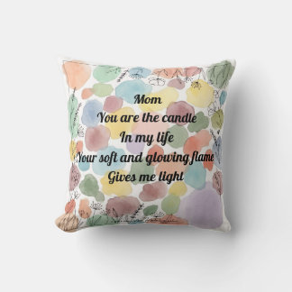 "Gedicht-Kissen zum Muttertag" Kissen
