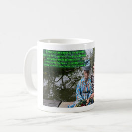 Gedicht über die menschliche Natur Kaffeetasse