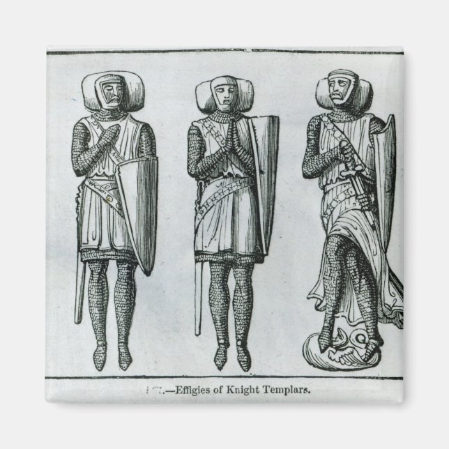 Gedichte von Rittertempeln Magnet (Vorne)