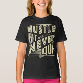 Gedränge-Schlag und nie verlassenes T-Shirt