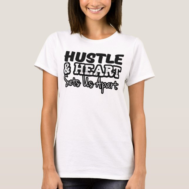 Gedränge- und Herz-Sets wir getrenntt-shirts T-Shirt (Vorderseite)