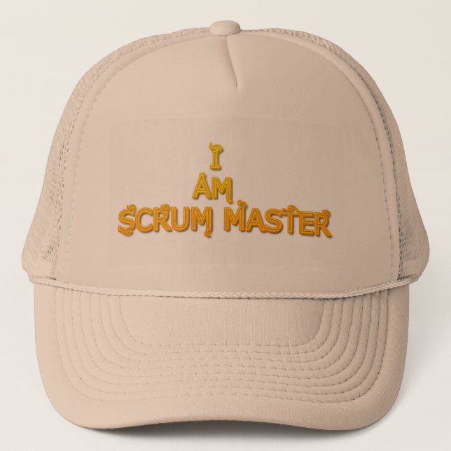 Gedränge-Vorlagenkappe Truckerkappe (Vorderseite)