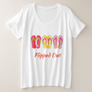 Gedreht Out Drehte Flop Womens Sum Plus Size T - S Große Größe T-Shirt