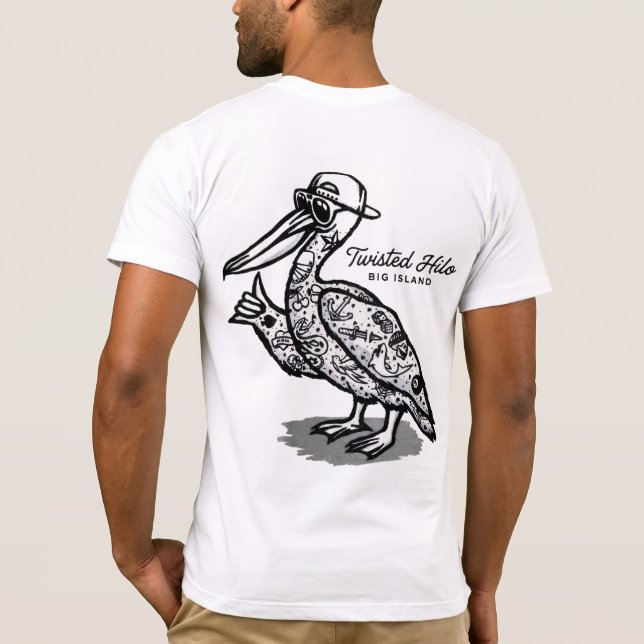 GEDREHTER HILO  T-Shirt (Rückseite)