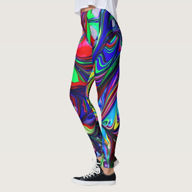 gedruckte Leggings (Links)