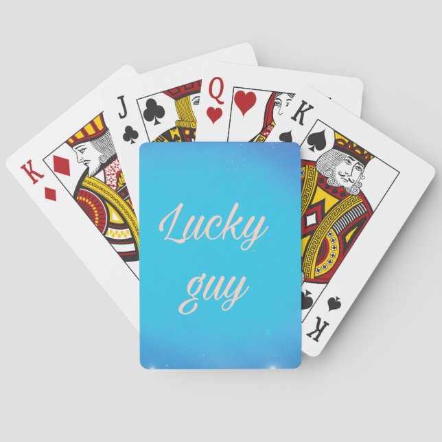 Gedruckte Spielkarte (Rückseite)