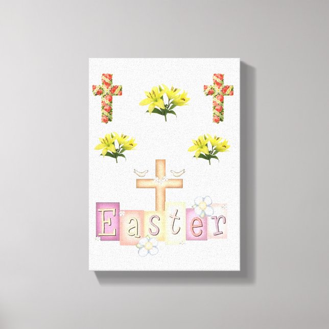 Gedruckter Canvas-Ostertag Leinwanddruck (Vorderseite)