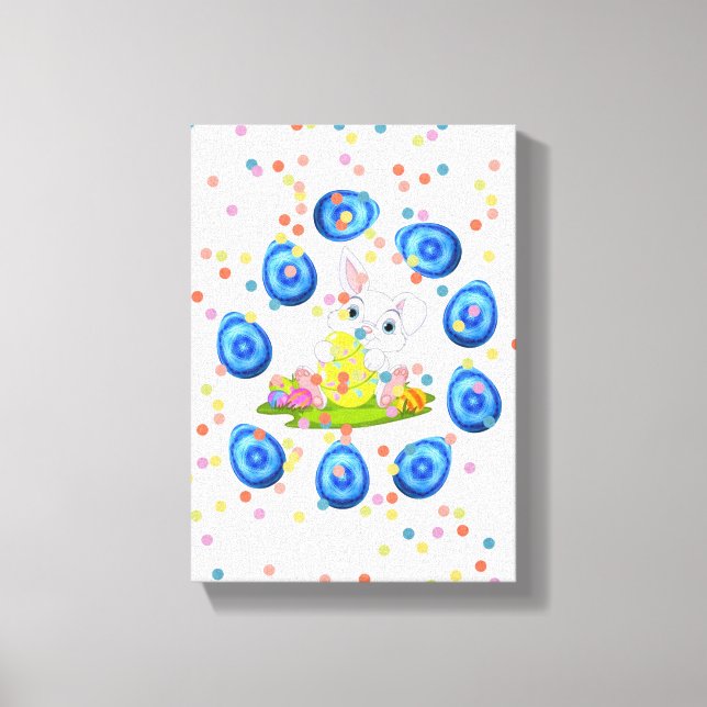 Gedruckter Canvas-Ostertag Leinwanddruck (Vorderseite)