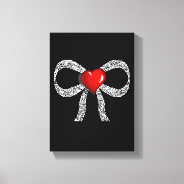 Gedruckter Canvas Valentinstag Leinwanddruck (Vorderseite)