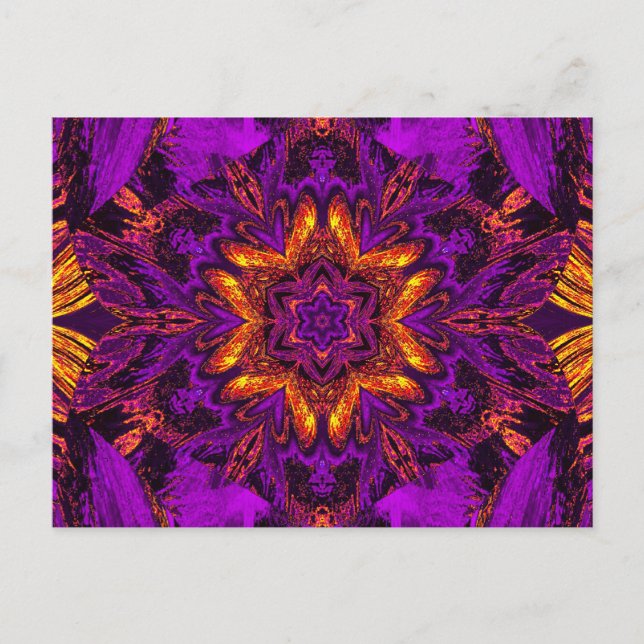 GEDRUCKTER LOTUS 25 POSTKARTE (Vorderseite)