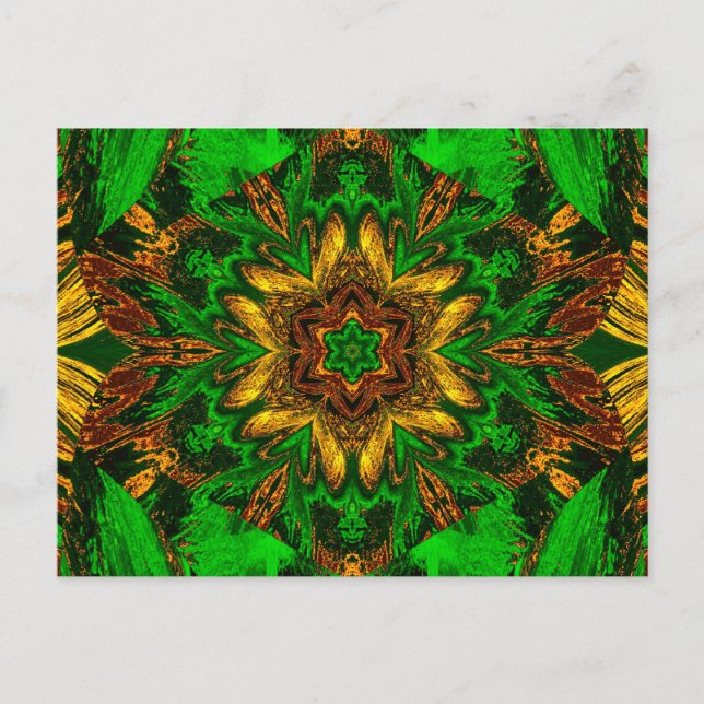 GEDRUCKTER LOTUS 28 POSTKARTE (Vorderseite)