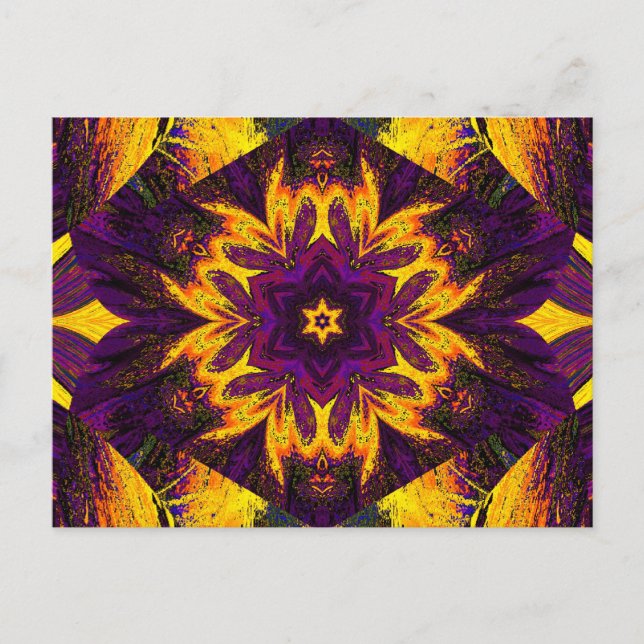 GEDRUCKTER LOTUS 7 POSTKARTE (Vorderseite)