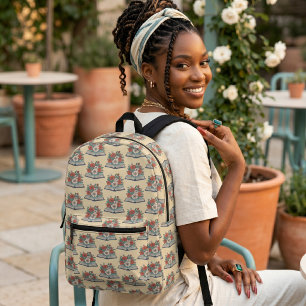 Gedruckter Rucksack