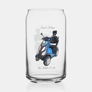Gedrucktes Dosen Glas