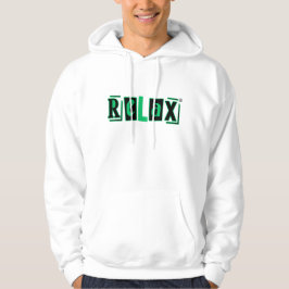 Gedrucktes Hoodie : Entspannen