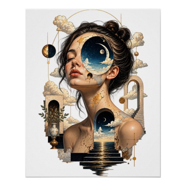 Gedrucktes Poster (Vorderseite)