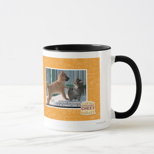 Geduld, Heuschrecke Tasse (Rechts)